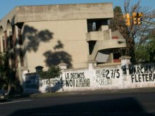 Marcha Fletera-No a los chalecos ni retenes de Macri (Año 2010)