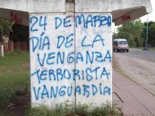 24 de Marzo; Día de la Venganza Terrorista VJN