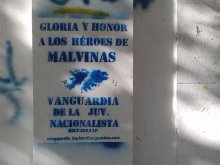 GLORIA Y HONOR A LOS HÉROES DE MALVINAS - VANGUARDIA DE LA JUVENTUD NACIONALISTA