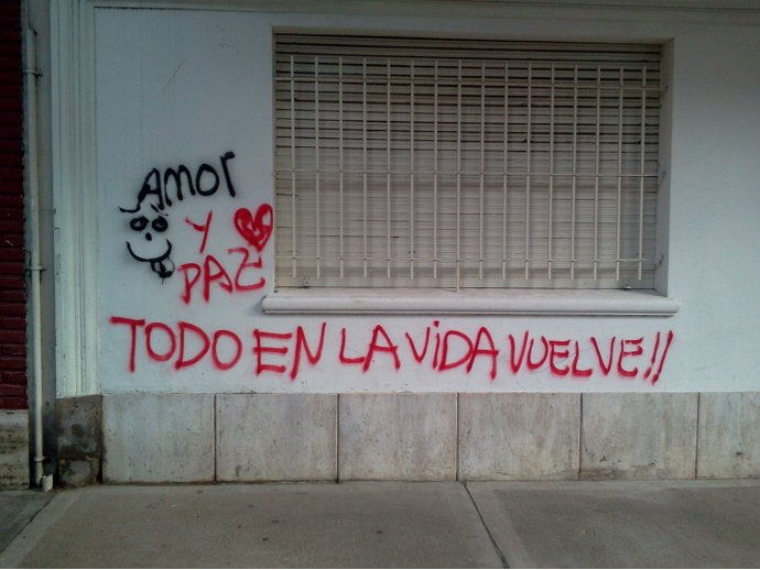 amor y paz - todo en la vida vuelve!!