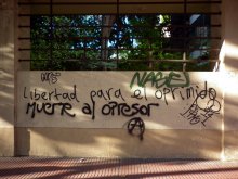 Libertad para el oprimido, muerte al opresor