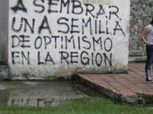 Vamos a sembrar una semilla de optimismo en la región.