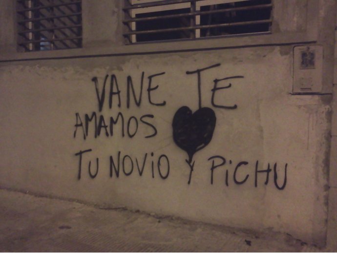 Vane te amamos tu novio y Pichu