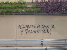 aguante atlanta y palestina!!