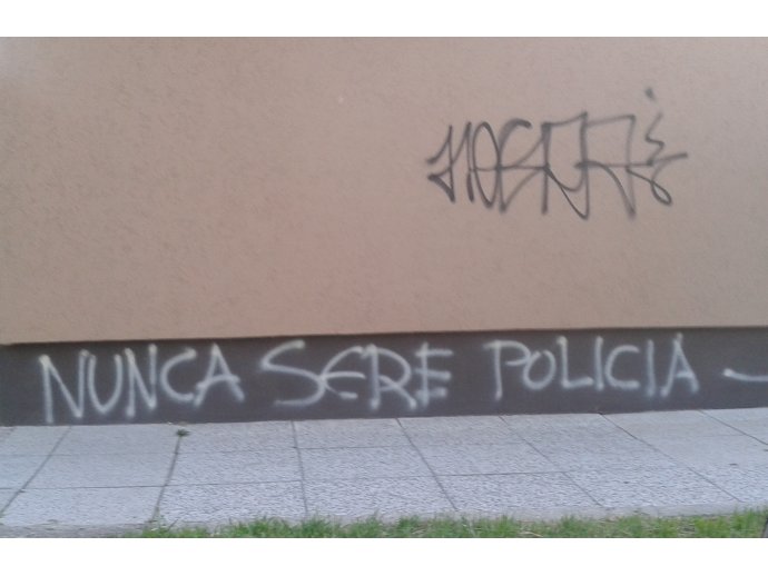 Nunca seré policía