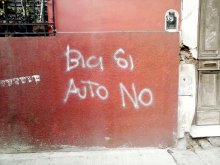 Bici sí. Auto no.