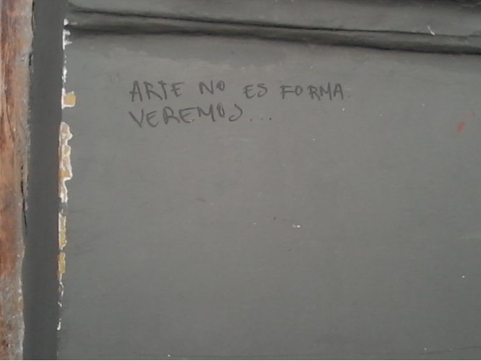 ARte no es forma, veremos...