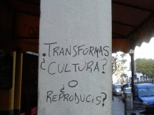 ¿Transformás cultura ?¿O reproducís?