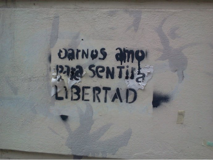 darnos amor para sentir libertad