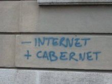 - internet + cabernet