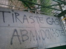 Tiraste gas, abandonaste