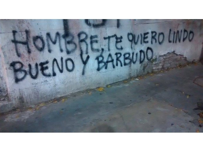 Hombre, te quiero lindo, bueno y barbudo.