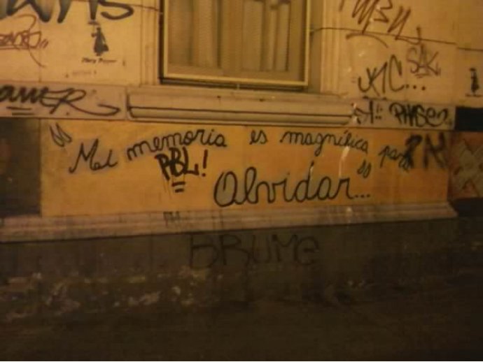 Mi memoria es magnífica para olvidar