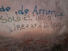 Solo el indio liberará al indio