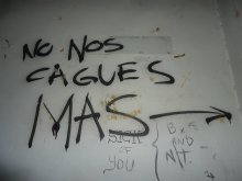 No nos cagues mas