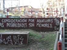 Ten consideración por aquellos cuyas posibilidades son menores. El Che