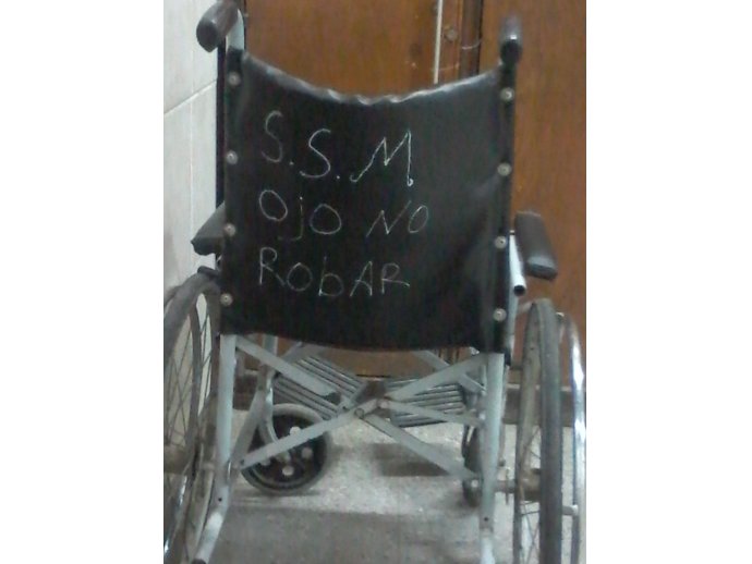 Ojo. No robar (hospital privado en González Catán)