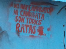 No hay candidato ni candidata, son todxs ratas
