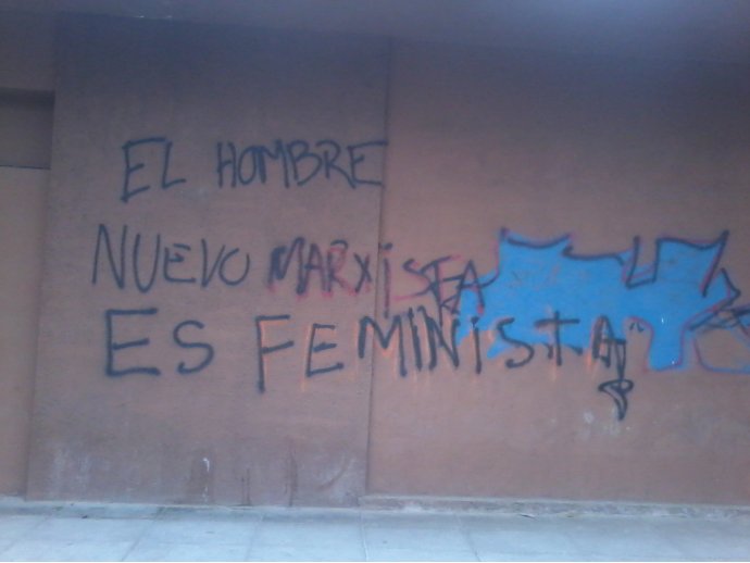 El hombre nuevo marxista es feminista. 