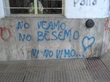 No veamo, no besemo, ni no vimo