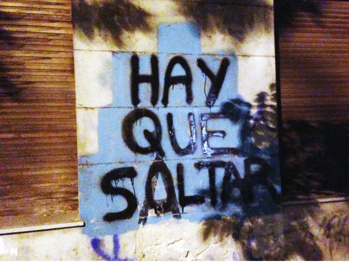 Hay que saltar / soltar