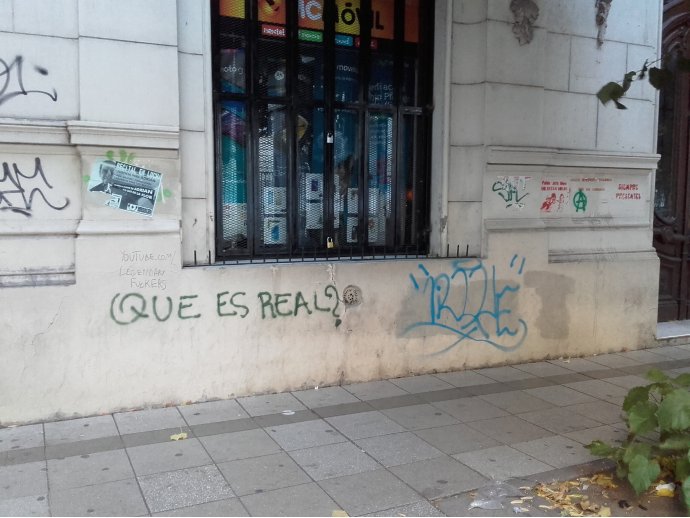 Qué es real?