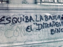 Esquiba la basura el intendente Biner