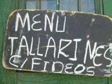 Menu Tallarines c/ fideos