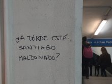 Dónde está Santiago Madonado? Aparición con vida ya