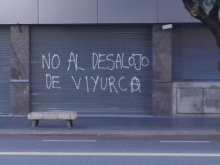 No al desalojo de Viyurca