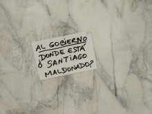 Al gobierno: ¿dónde está Santiago Maldonado?