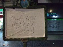 Bullrich asesina, fuera! + Vivas nos queremos