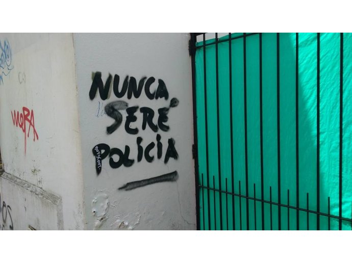 Nunca seré policía