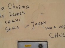 si la chusma fueran flores, La Chavi seria un jardín. para vos chusma.