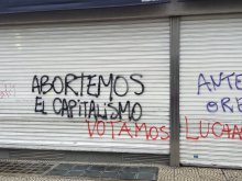 Abortemos el capitalismo - Votamos luchar