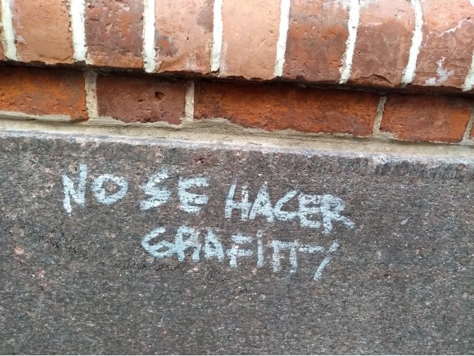 No se hacer grafitti