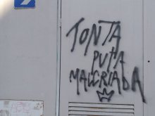 Tonta puta malcriada