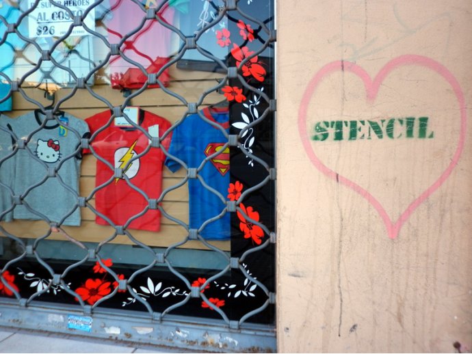 STENCIL corazón