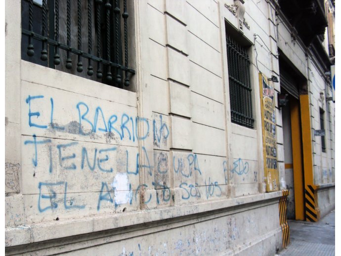 El barrio no tiene la culpa, el adicto sos vos