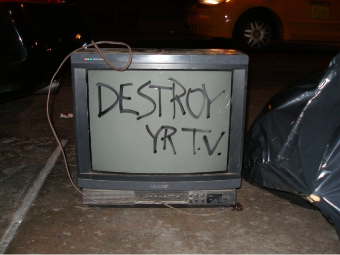 destroy your tv