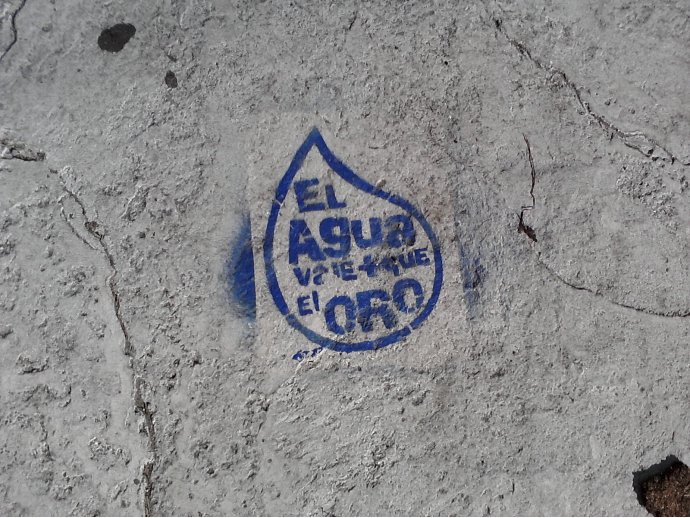 El agua vale + que el oro