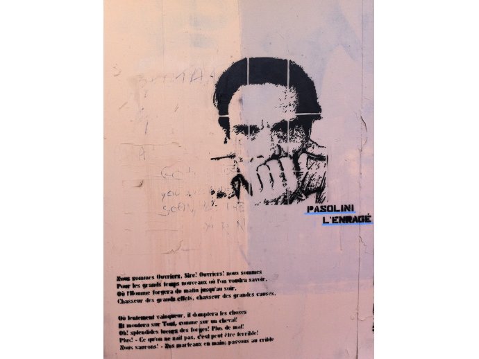 Pasolini l'enragé