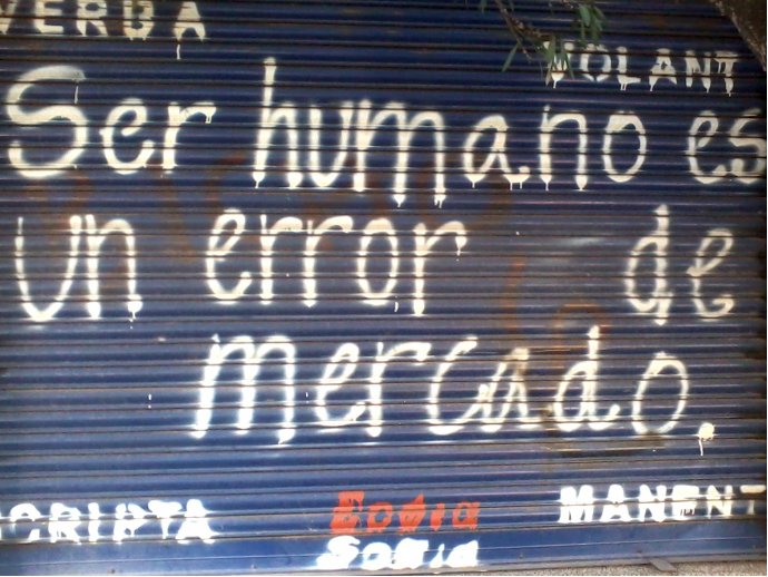 ser humano es un error de mercado