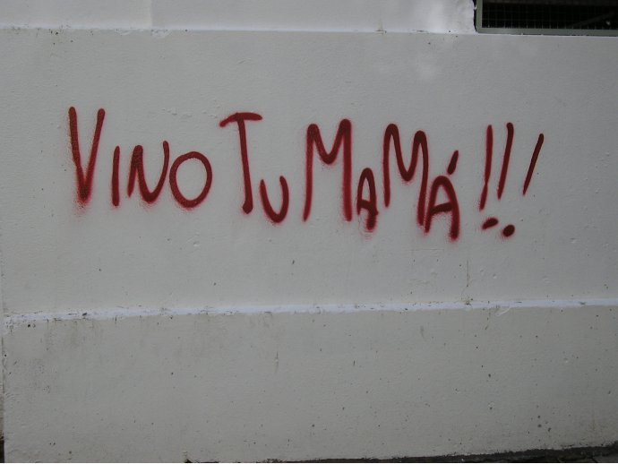 Vino tu mamá!!!