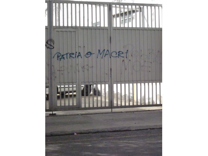 Patria o Macri!