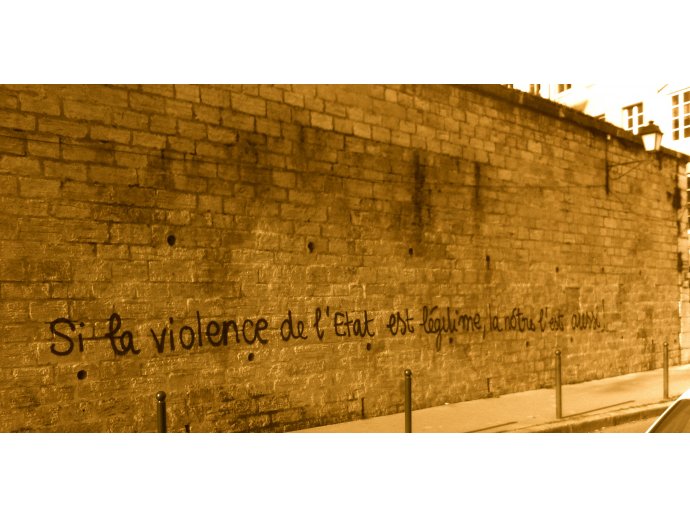 Si la violencia del Estado es legítima, la nuestra también (Si la violence de l\'état est légitime la notre l\'est aussi)
