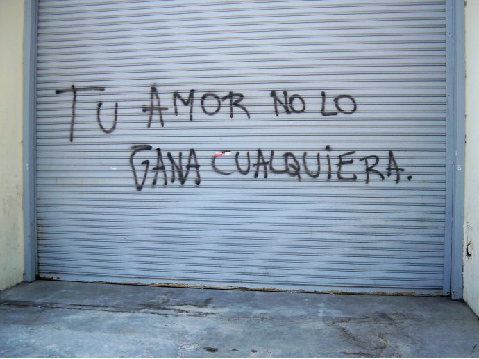 Tu amor no lo gana cualquiera.