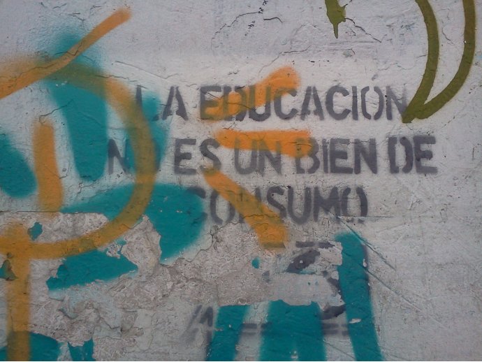 La educación no es un bien de consumo