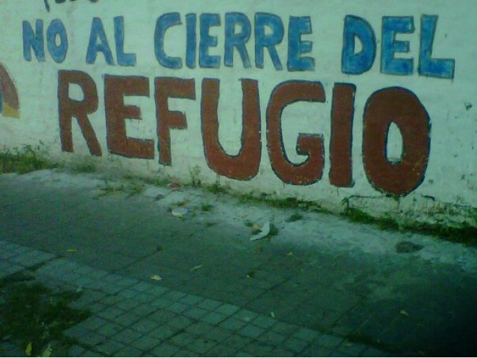 NO al cierre del refugio