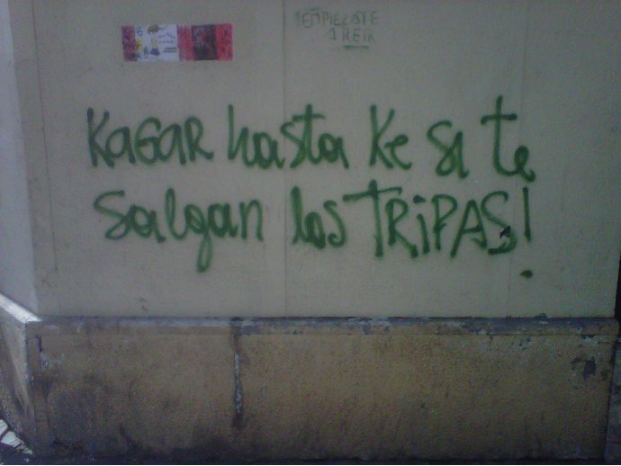 Kagar hasta ke se te salgan las tripas